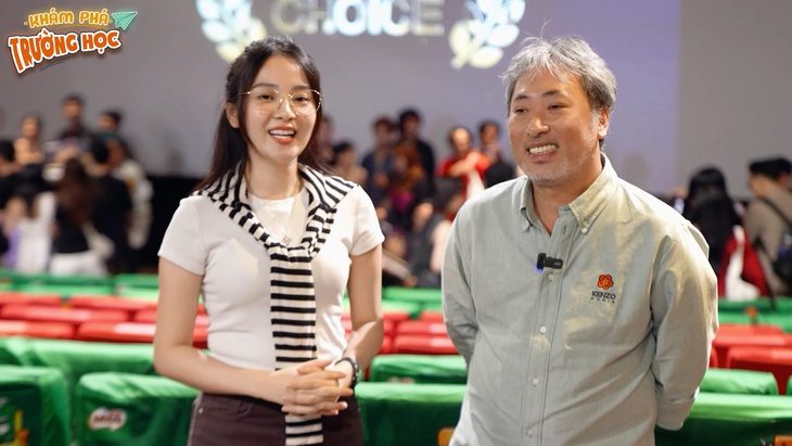 19h tối nay 7-3 HUTECH lên sóng Khám phá trường học- Ảnh 1. Đạo diễn Nguyễn Quang Dũng tham gia số Khám phá trường học tại HUTECH